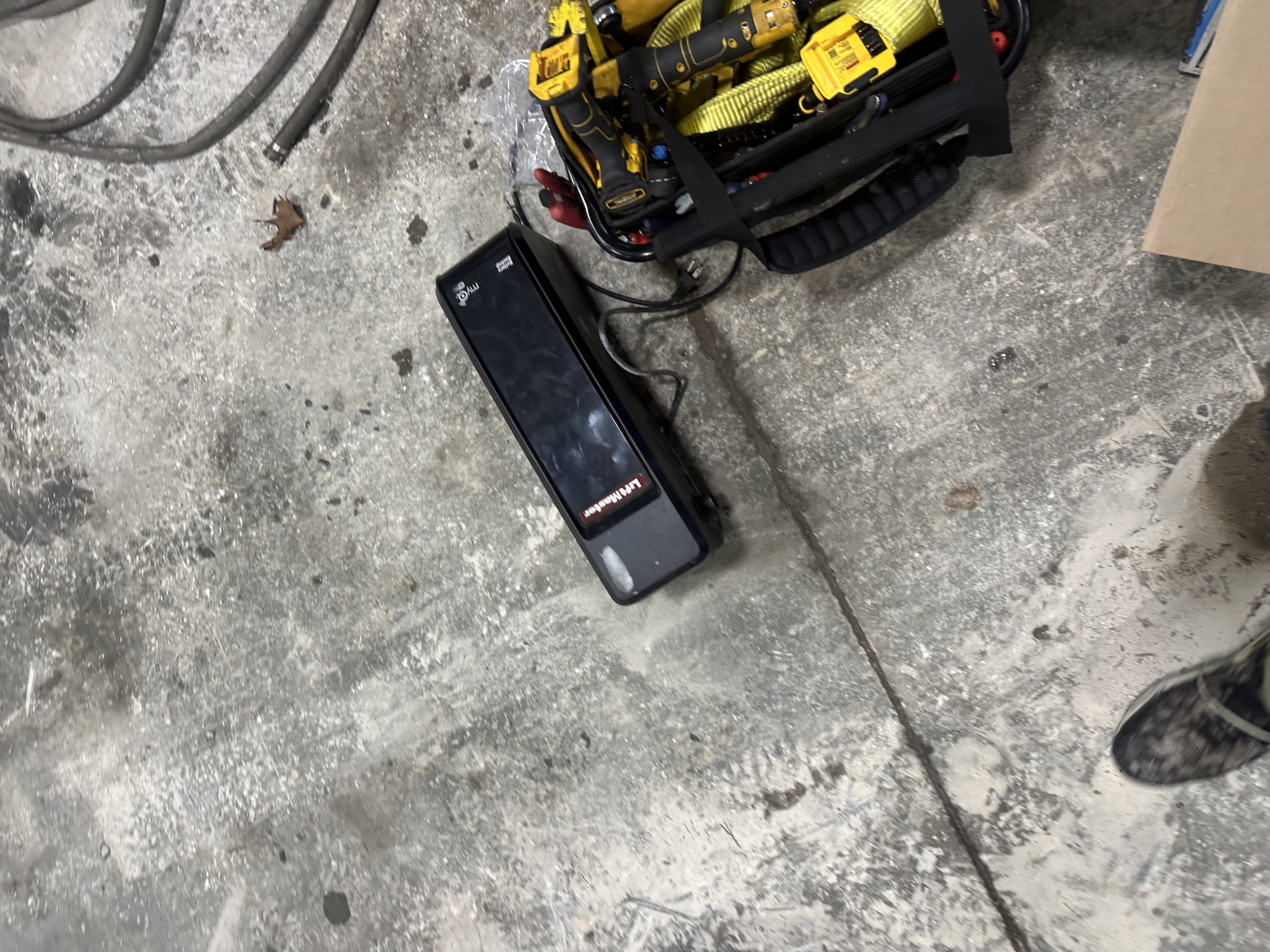 Garage door spring replacement